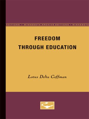 cover image of Freedom Through Education